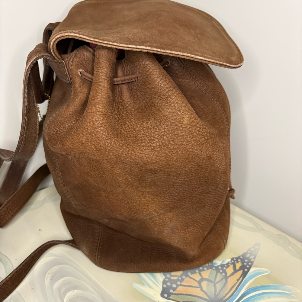 Coach XL !! Vintage Sonoma Nubuc Backpack - Picture 5 of 7